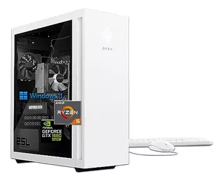 Hp Omen 25l Gaming Desktop Pc | Amd Ryzen 5 5600g 6-core | G