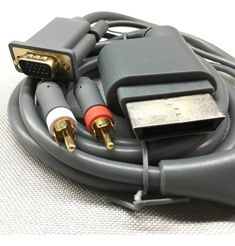 Para Xbox 360 A Vga-box, Monitor De Cable, Proyección, Tv, A