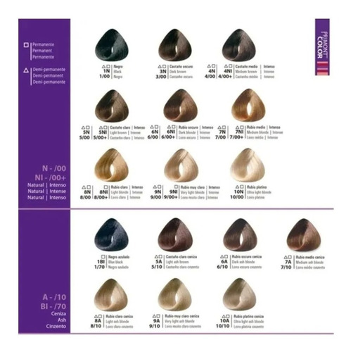 8 Tinturas Primont Color Profesional 120g + Oxidante 900ml