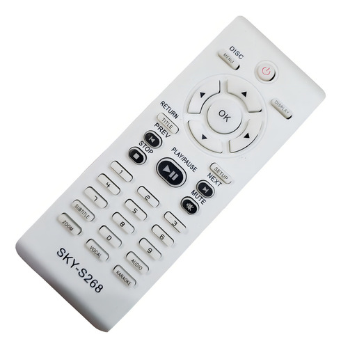 Control de DVD Philips Karaoke Rcyf172, Dvp3040 Skys268 C0772