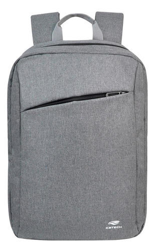 Mochila Para Notebook 15,6 Mc-50gy Cinza C3tech