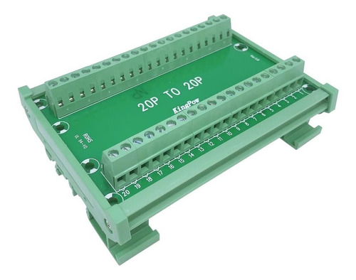 Montaje Riel Din Modulo Distribucion Bloque Terminal