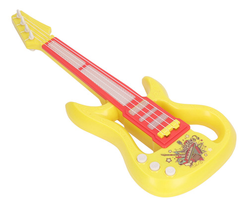 Guitarra Eléctrica De Juguete Para Niños, Música Portátil, E