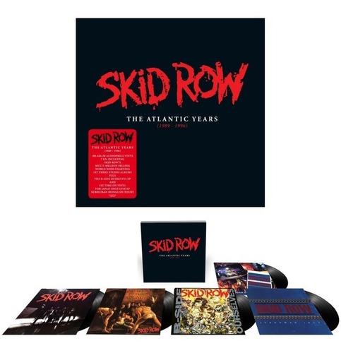 Box 7 Lps Skid Row - Atlantic Years (89-96) Lacrado