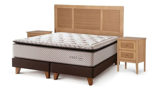 Rosen Cama Europea Nest 2 Plazas Con Muebles Charles