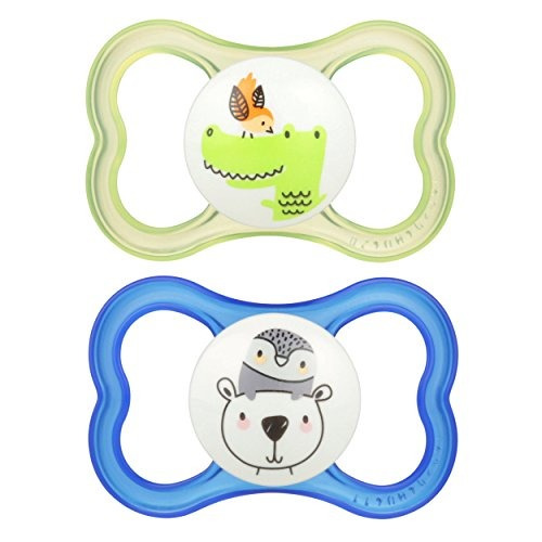 Mam Air Orthodontic Chupete Boy 6 Meses 2count