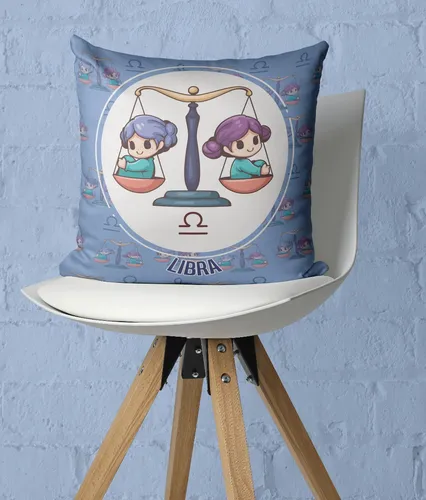 Souvenir Cumple 5 Almohadas 30x30 Cm Signos Zodiaco Tiernos
