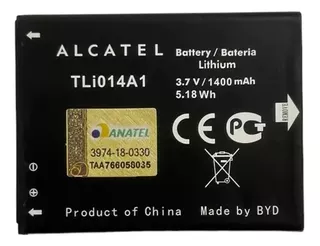 Flex Carga Alcatel Bateria 4007x Original Tli014a1 Nacional