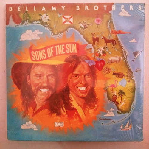 Bellamy Brothers Sons Of The Sun Vinilo Lp Importado Sellado