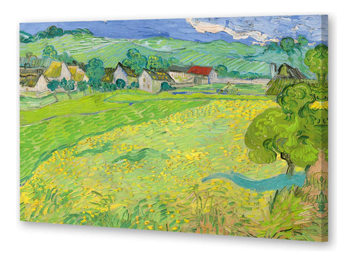 Cuadro 60x90cm Van Gogh Les Vessenots En Auvers Pintura