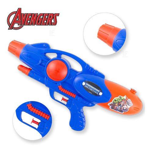 Brinquedo Pistola Arma D'água Avangers