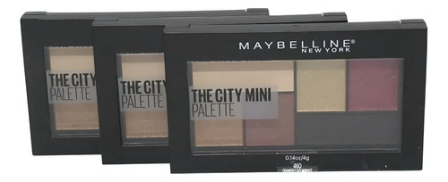 Paleta De Sombras The City Mini Maybelline Efecto Mate