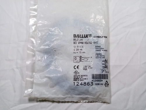 Sensor Inductivo Balluff Bes M08mi-nsc15b-bv03 Npn N.a.