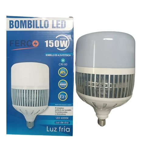 Bombillo Led Industrial 150w 85v-265v Rosca E27