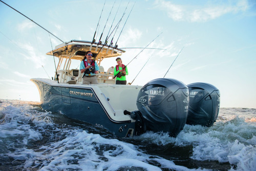 Motores Yamaha 40hp 2t Ar Eléctrico P Larga Consulte Contado