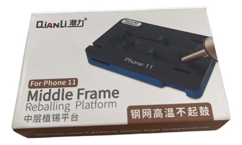 Plataforma Middle Frame Reballing Qianli Iphone 11
