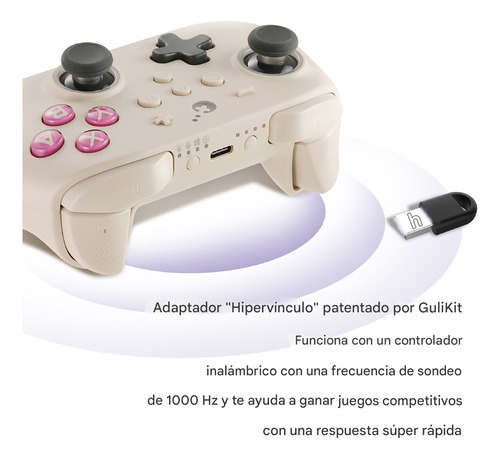 Control Joystick Gulikit Kk3 Pro Tmr Para Pc/móviles/switch