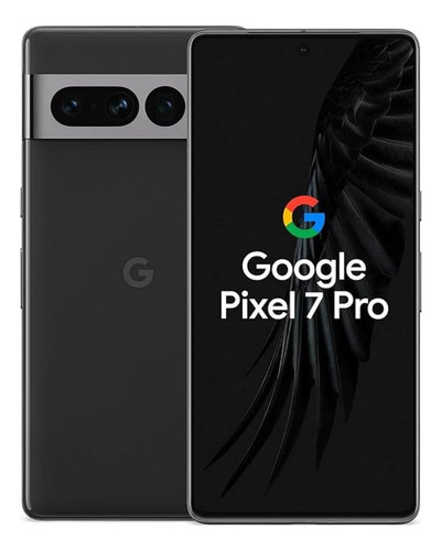 Google Pixel 7 Pro Obsidian, 256gb Liberado Caja Y Accesorio Negro (Reacondicionado)