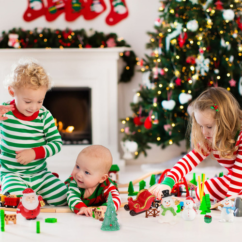 20 Piezas De Decoración Navideña Con Forma De Muñeco De Niev