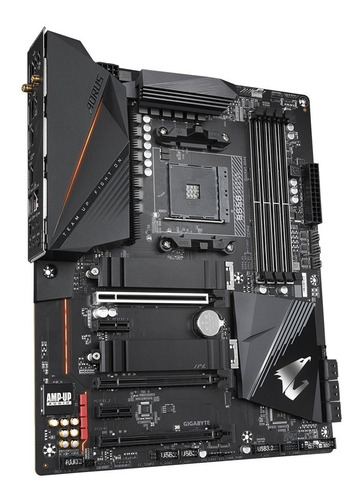 Imagen 3 de 6 de Motherboard Gigabyte Am4 B550 Aorus Pro Ac Wifi