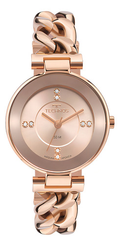 Relógio Technos Feminino Elos Rosé - 2036mtn/1j