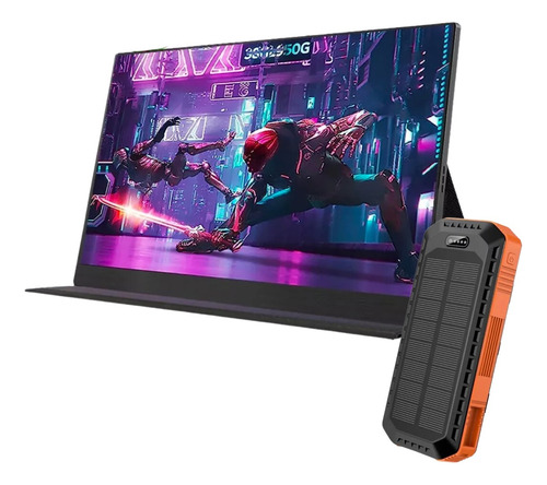 Monitor Portatil 15.6 Bateria Full Hd 1080p Ligero Gaming