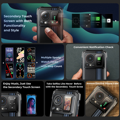 Hotwav Cyber 15 Rugged Smartphone 200mp Pixsmart G99 6.6fhd+ 120hz 24gb 256gb
