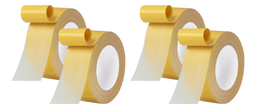 4 Peças De Fita Dupla Face, Fita Autoadesiva Fina De 2 Lados