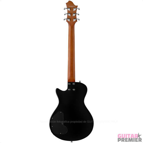 Imagen 8 de 9 de Guitarra Electrica Hagstrom Ultra Swede Black Gloss Les Paul