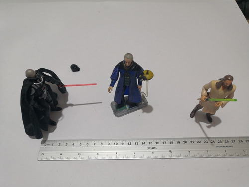 Senator Palpatine Qui Gon Jinn Darth Vader Incompleto Loose (Usado)