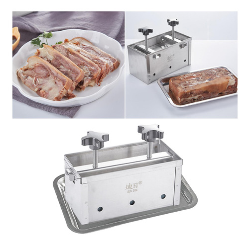 Máquina Prensadora De Carne De Jamón De Acero 1 Kg