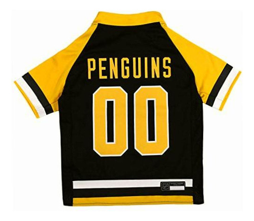 Nhl Pet Gear Para Perros Y Gatos Gran Selección De Color Pittsburgh Penguins