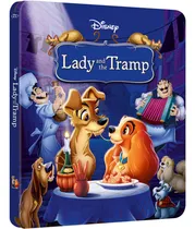 Comprar Bluray Steelbook A Dama E O Vagabundo Disney Lacrado Dub Leg