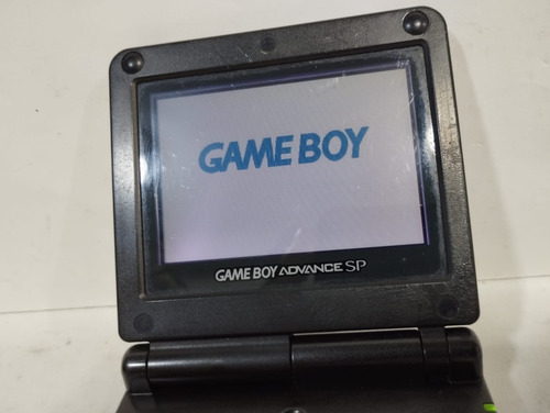 Game Boy Advance Sp Negro Onyx Un Brillo Con Detalles Negro