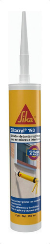 Sika Sellador Acrílico Sikacryl-150 Blanco 300 Ml