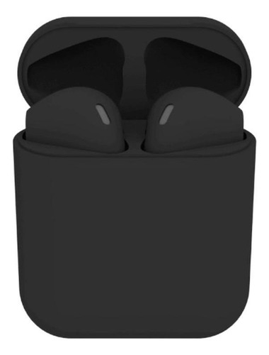 Audífonos In-ear inalámbricos i12 TWS negro
