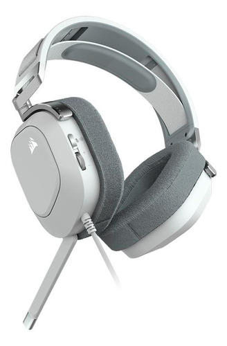 Auriculares Gamer Corsair Hs80 Rgb Usb Headset Blanco