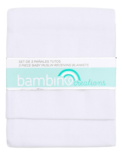 Pañal Bambino Blanco X3 Unidades