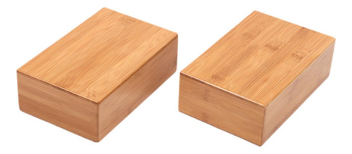 Bloque De De Bambú De 2 Piezas, De, Práctico Accesorio De,