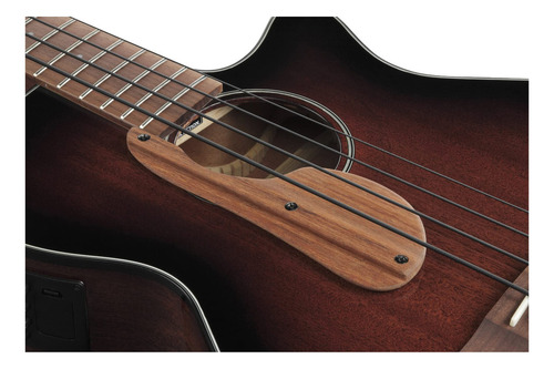 Ibanez Aegb24e Aeg - Bajo Acústico Eléctrico - Caoba Sunburst Alto Brillo
