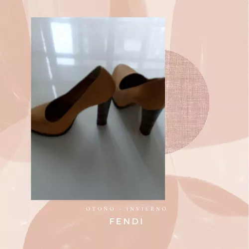 Stilettos Mostaza Importados. Fendi | MercadoLibre