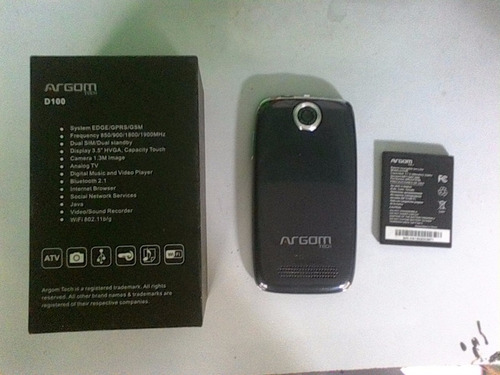 Telefono Argom D 100 - Tactil Dañado
