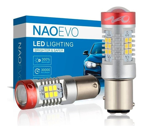 Led Señal N5 P21/5w 1157 Bay15d 1500lm Naoevo