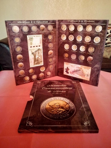 Imagen 1 de 10 de Album Para Monedas De $5 Bicentenario Y Centenario!!