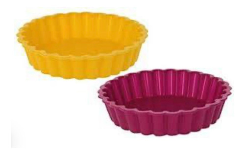 Moldes Mini De Silicon Para Tartaletas Y Pays Set De 2