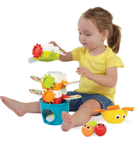 Yookidoo Juguete Apilador De Bolas Musicales Para Bebés. Col