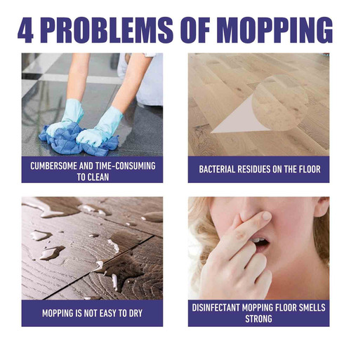 Limpiador De Pisos R Floor Cleaner, Con Múltiples Vinagres,