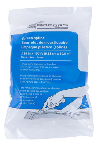 Mosquitera Para Ventanas Y Puertas Spline Saint-gobain Adfor
