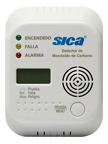 comprar Sensor Detector Mónoxido De Carbono A Pilas Display Co2 Sica