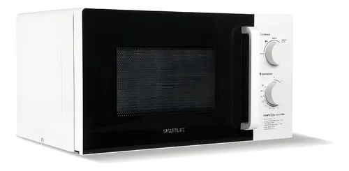 Microondas 20 Litros Smartlife Horno Manual Blanco 20m